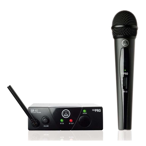 AKG WMS40 Wireless Mini Single Vocal Microphone Set Band 45A