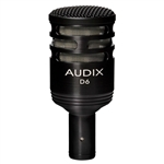 Audix D6 Hyper-Cardioid Dynamic Instrument Microphone