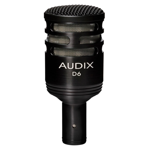 Audix D6 Hyper-Cardioid Dynamic Instrument Microphone
