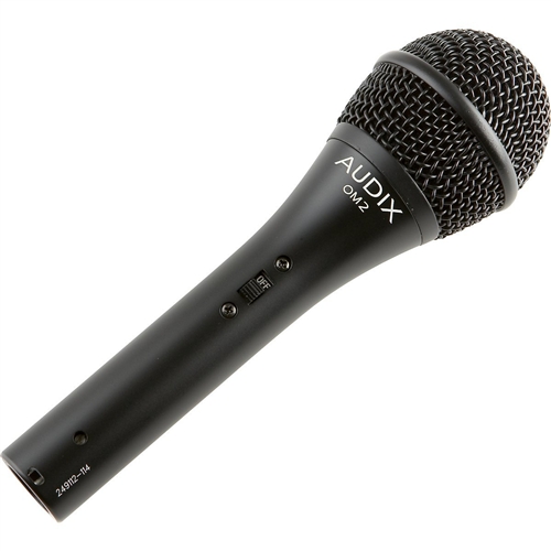 Audix OM2s Dynamic Vocal Microphone With on/off switch