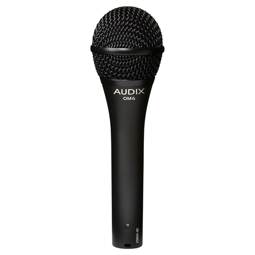 Audix OM6 Hyper-Cardioid Dynamic Vocal Microphone