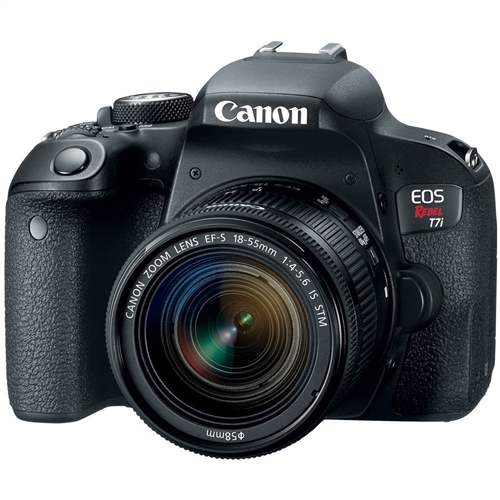 Canon EOS REBEL T7i with EF-S 18-55 IS STM Lens Kit