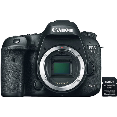 Canon EOS 7D Mark II Digital SLR Camera Body Wi-Fi Adapter Kit