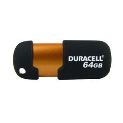 Duracell 64GB USB 2.0 Capless Flash Drive