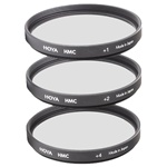 Hoya 55mm Multi-Coated Closeup 3PC Lens Filter Set