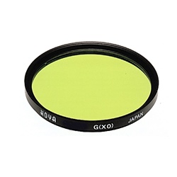 Hoya 72MM X0 HMC (Yellow/Green) Glass Filter