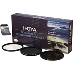 Hoya 40.5mm Digital Filter Kit II w/ UV HMC, Circular Polarizer and (NDX8) 0.9 Neutral Density