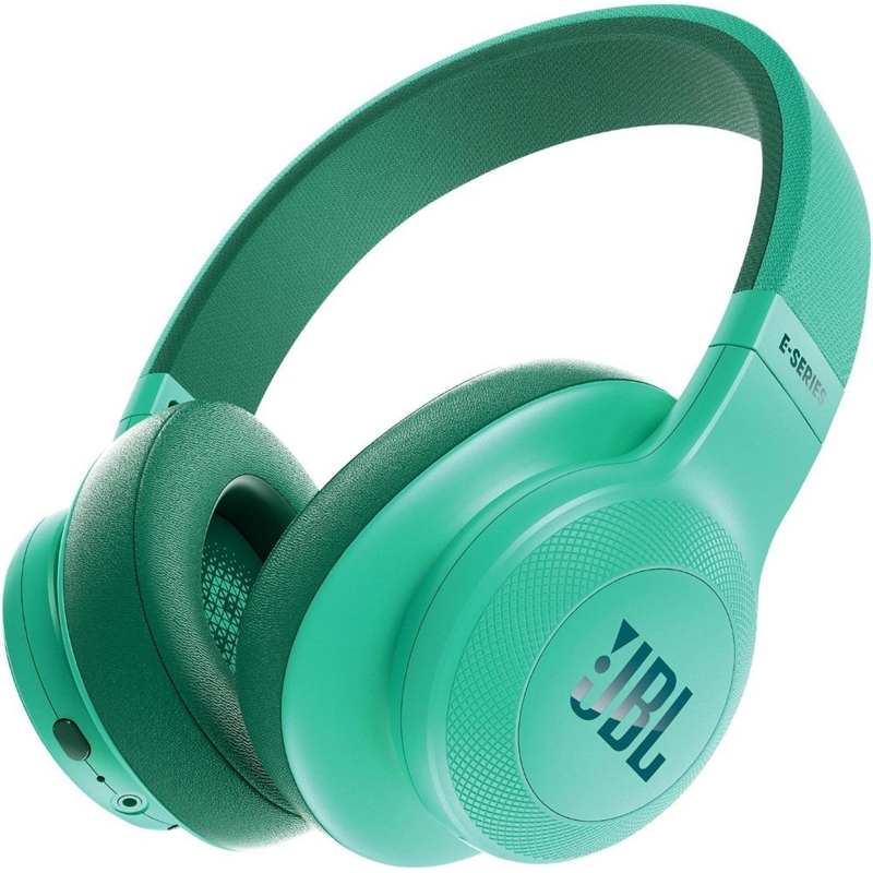Neuropati Frø Fejde JBL E55BT 50mm Drivers Over-Ear Wireless Headphones (Teal)