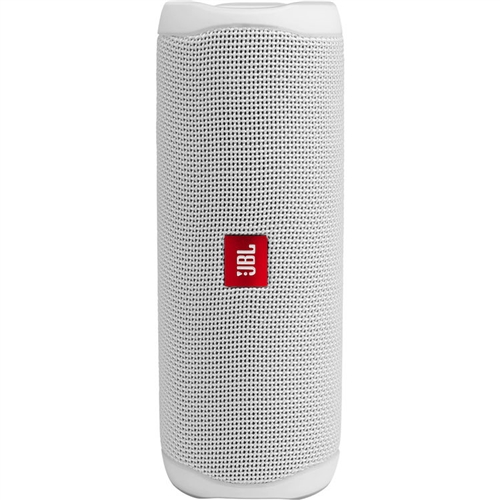 JBL Flip 5 Waterproof Portable Bluetooth Speaker (Steel White)