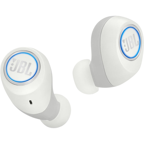 JBL Free X Truly Wireless in-Ear Headphones with Built-in Remote and Microphone (White)