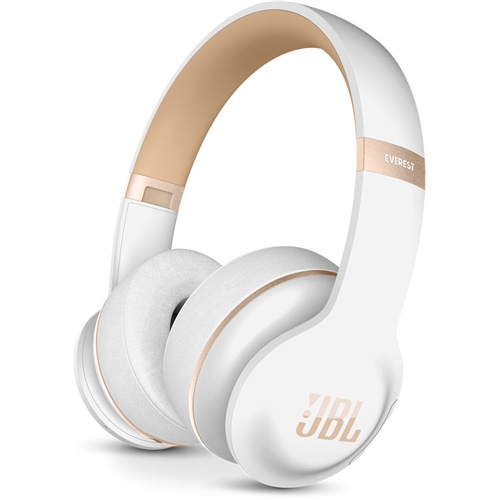 JBL Everest Elite 300 NXT On-Ear Wireless Active Noise-Cancelling Headphones (White)
