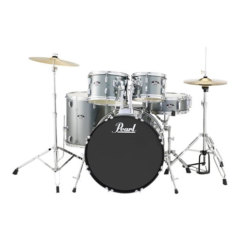 Pearl Drums Roadshow RS525SC/C706 5-Piece Drum Set (Charcoal Metallic)