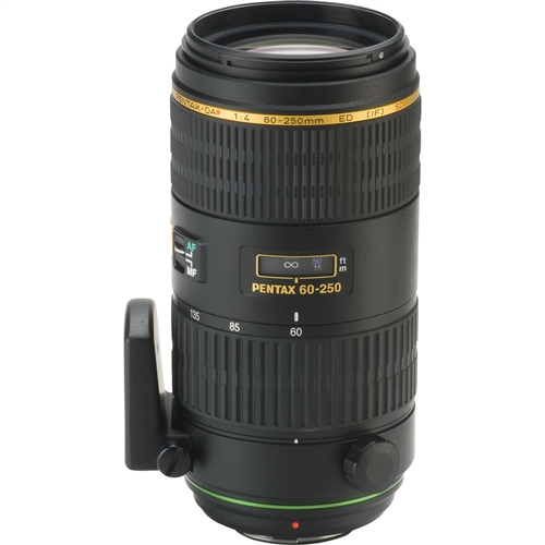 Pentax smc DA 60-250mm f/4 ED IF SDM Telephoto Zoom Lens for Pentax Digital SLR Cameras