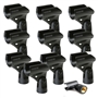 Shure A25D Microphone Clip for SM58 SM57 & Other 3/4" (10-Pack)
