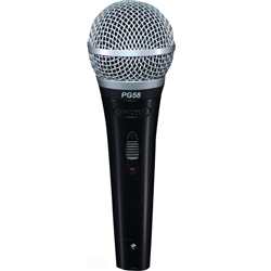 Shure PG58-QTR Cardioid Dynamic Vocal Microphone w/ 1/4-inch Cable