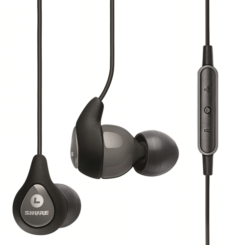 Shure SE112m+-GR Sound Isolating Earphones with Remote + Mic