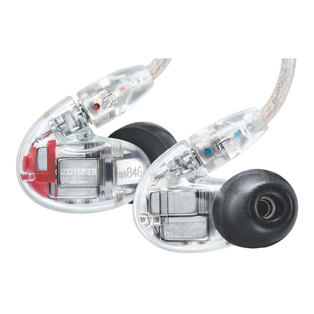 Shure SE846-CL BT1 Sound Isolating Earphones Quad HiDef 