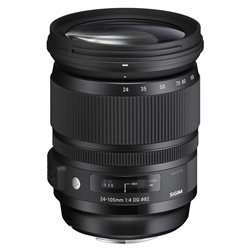 Sigma 24-105mm f/4.0 DG OS HSM ART Zoom Lens for Canon Cameras