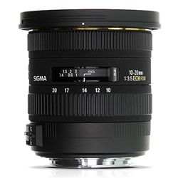 Sigma 10-20mm F3.5 EX DC HSM For Nikon  DSLR Cameras