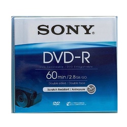 Sony DMR-60DSR1H 2.8GB Handycam DVD-R Double Sided Disc