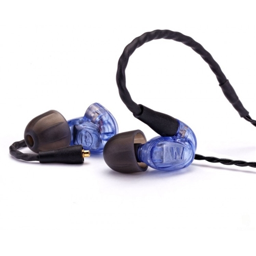 Westone UM Pro 10 High Performance Single Driver Noise-Isolating In-Ear Monitors (Blue)