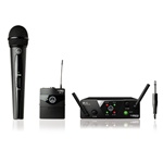 AKG WMS40 Mini Dual Vocal Handheld/Instrument Wireless Microphone System