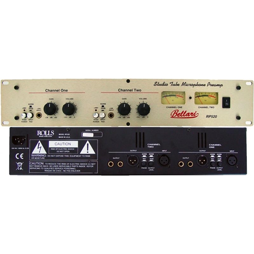 Bellari RP520 Studio Tube Mic Preamp