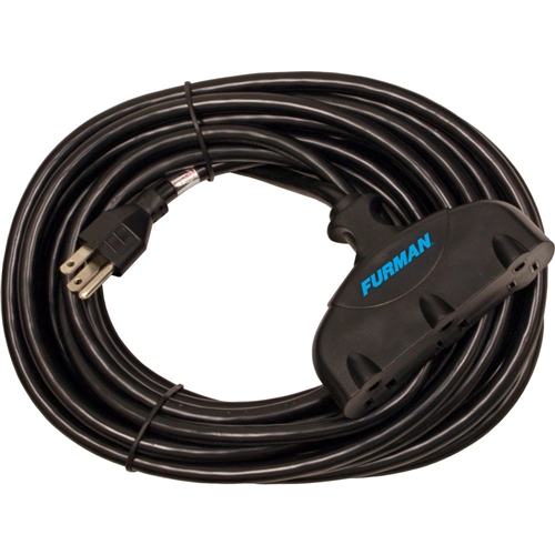 Furman ACX-25 3 Outlet Extension w/ 25ft Power Strip Cord
