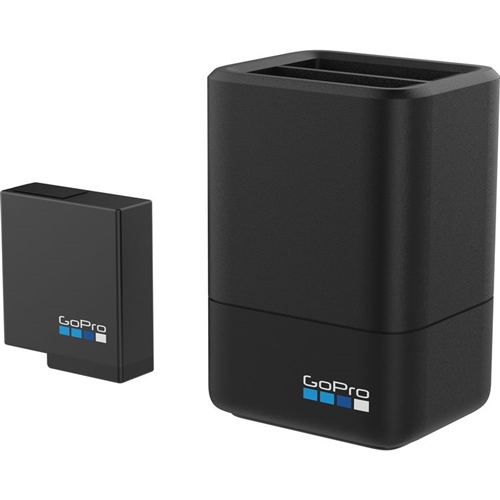 GoPro Dual Battery Charger w/ Battery for HERO5 / HERO6 Black