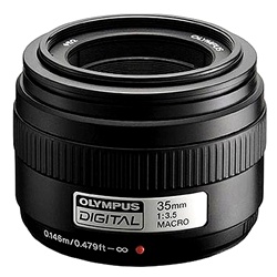 Olympus 35mm f/3.5 1:1 Macro Zuiko Lens (261053)