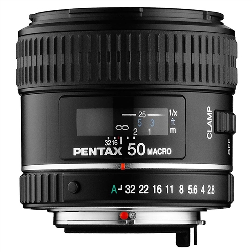 Pentax smc D FA 50mm F2.8 Macro Lens for Pentax and Samsung Digital SLR Cameras