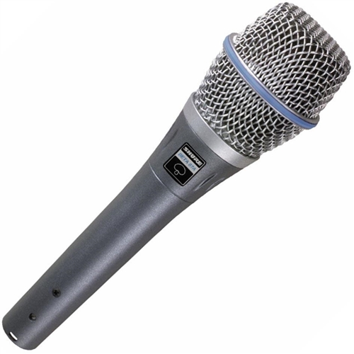 Shure Beta 87A Condenser Supercardioid Vocal Microphone