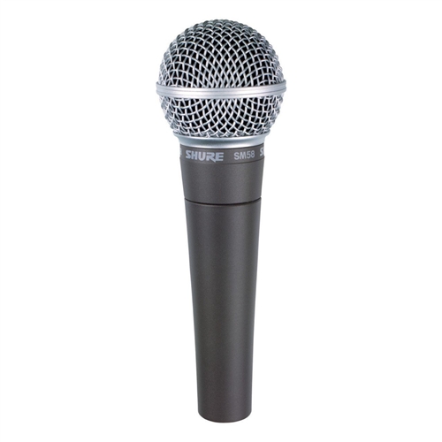 SHURE SHURE-SM58-CN Cardioid Dynamic Microphone w/ XLR Cable