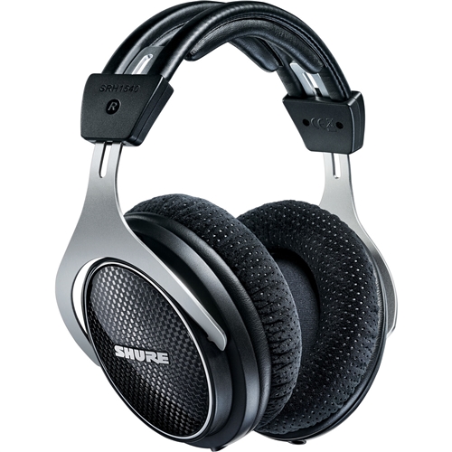 Shure SRH1540 BK Premium Closed-Back Headphones (Black)