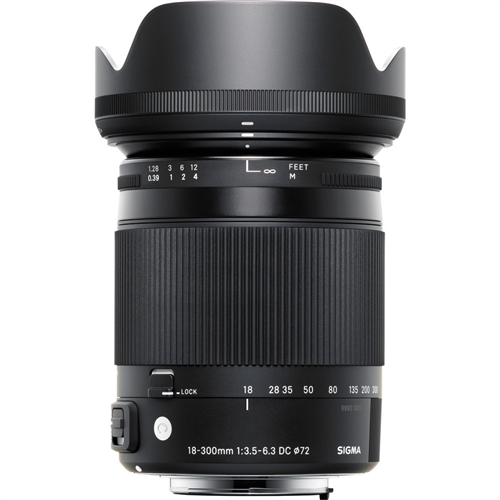 Sigma 18-300mm F3.5-6.3 Contemporary DC Macro OS HSM Lens for Nikon