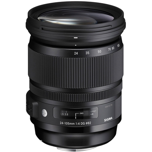 Sigma 24-105mm f/4.0 DG OS HSM ART Zoom Lens for Nikon Cameras
