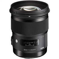 Sigma 50mm f/1.4 DG HSM ART Lens for Nikon (311306)