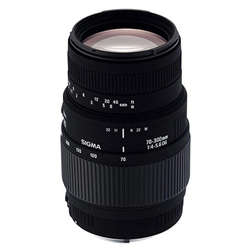 Sigma 70-300mm f/4-5.6 DG Macro For Sony DSLR Cameras