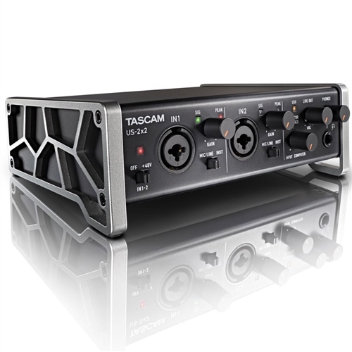 Tascam US-2x2 USB Audio Midi Interface