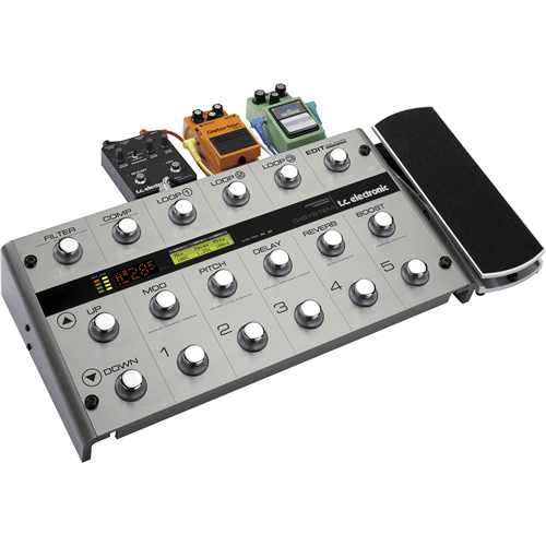 TC Electronic G-System Floor Based Guitar Effects/Management System 25 Effects, 5 Discrete Loops, Amplifier Switching